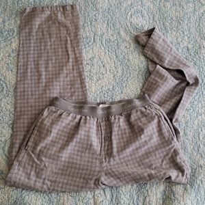 Sleep pants flannel grey